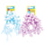 Glitter Star Bow W/Curly Swirl, 6 Colors
