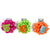 6" Varnish Bow With Happy Birthday Deco In The Center, 3 Colors, Replace Bw662