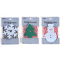 1Pk Christmas Felt Gift Accessory