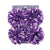 4Pk 5" Metallic Tinsel Bow