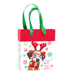 Paper Bucket,5.75"X4.75"X2"D With Satin Ribbon Handle, 3 Styles