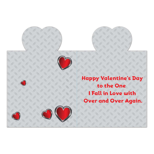 Valentine Jumbo Card In Floor Display, 16.5W X 23.75"H, 4 Designs