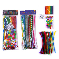 Arts and Crafts Supplies for Kids - Craft Supplies, Craft Kits with Pipe  Cleaners, Pom Poms for Crafts & Gloogly Eyes, Crafts for Kids Ages 4-8,  4-6, 8-12, Preschool Supplies