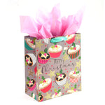 Grande (Large) Christmas Cupcakes Pop Layer/Glitter Bag1 Design