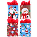 Christmas-Horizontal Jumbo Santa'S Workshop Express Printed Bag, 4 Designs