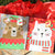 Large Christmas Tassels Printed Holiday Gift Bag