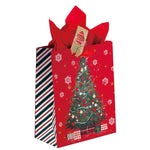 Large Christmastime Is Here Printed Bag, 4 Designs