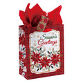 Medium Christmastime Is Here Printed Bag, 4 Designs