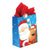 2Pk Extra Large Friends Of Santa Printed Bag, 4 Designs