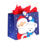 Horizontal Jumbo Friends Of Santa Printed Bag, 4 Designs