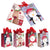 2Pk Extra Large Merry Holiday Wishes Printed Bag, 4 Designs