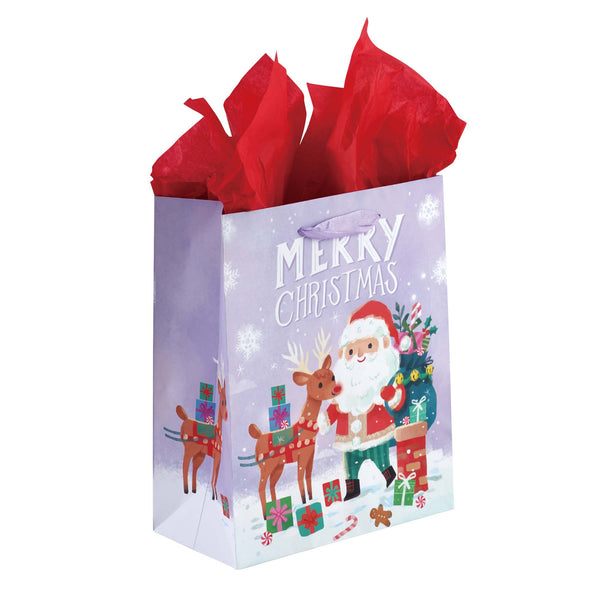 Large Christmas For You Printed Bag, 4 Designs