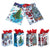 2Pk Extra Large Snowy Christmastime Printed Bag, 4 Designs