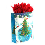 Super Snowy Christmastime Printed Bag, 4 Designs