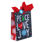 2Pk Extra Large Christmas Happiness Printed Bag, 4 Designs