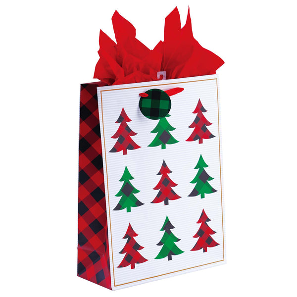 Extra Large Christmas Happiness Printed Bag, 4 Designs