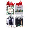 Large European Christmas Printed Bag, 4 Designs