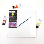 8pc Canvas Panel Set, 10" X 10", 2 Assortments