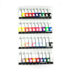 10pc Acrylic Paint Set W/brush, 22ml Tubes, 10 Colors Per Box, 4 Assortments (4/24)