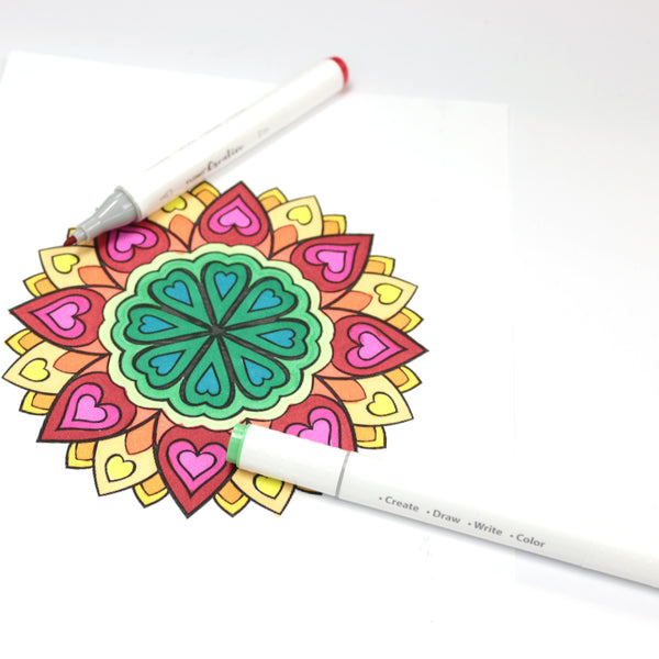 Colouring Markers Set of 24 for Adults Kids