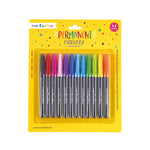 12PC PERMANENT MARKER SET, 12 COLORS, 2 ASSORTMENTS (2/24)