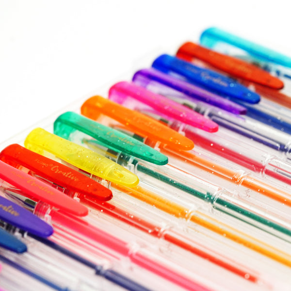 36pc Color Gel Pen Set, 36 Colors, 2 Assortments (2/12)