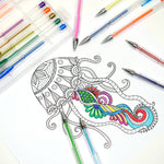 36pc Color Gel Pen Set, 36 Colors, 2 Assortments (2/12)