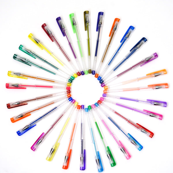 36pc Color Gel Pen Set, 36 Colors, 2 Assortments (2/12)