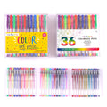 36pc Color Gel Pen Set, 36 Colors, 2 Assortments (2/12)