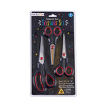 3pk Scissors Set, 3 Sizes, 8", 6", And 5.5", 2 Assortments (2/24)