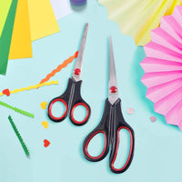 3pk Scissors Set, 3 Sizes, 8", 6", And 5.5", 2 Assortments (2/24)
