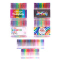 60 Color Gel Pen Set, 60 Colors, 4 Assortments