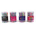 60Pc Color Gel Pen Set In Acetate Drum, 60 Colors, 4 Assortments - Creativity