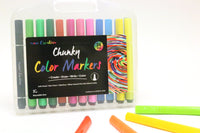 24Ct Chunky Watercolor Markers, 2 Assortments