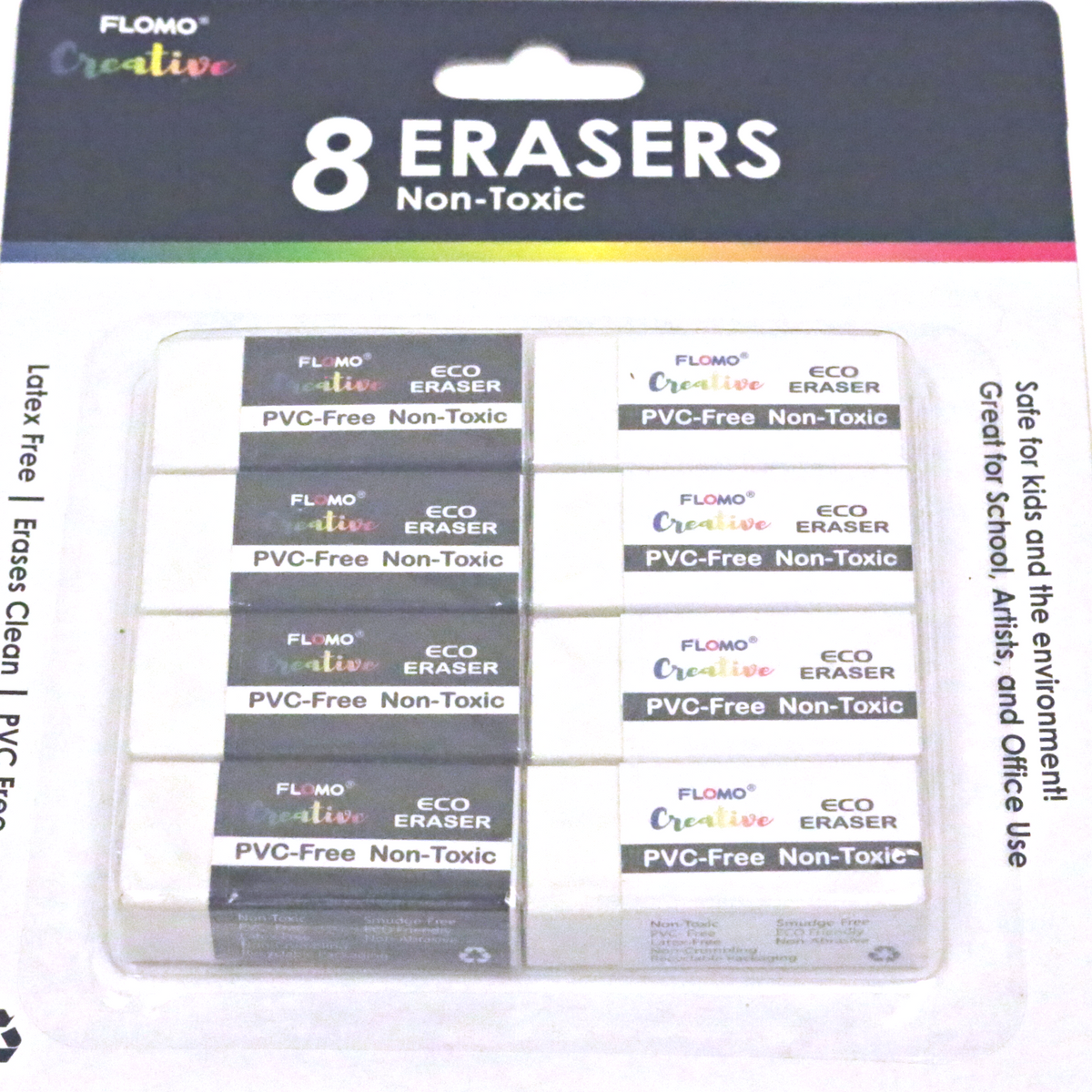 Wholesale Pencil Erasers by FLOMO - Non-Toxic and Eco Friendly | FLOMO ...