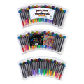 24Ct Pompom Markers, 2 Assortments