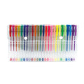100 Sht/200 Page 12"X12" Sketch Book W/25 Gel Pens, Hotstamp Tie Dye-Multi-Font, 2 Designs