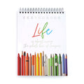 100 Sht/200 Page 9"X 12" Sketch Book, Hot Stamp, 4 Designs