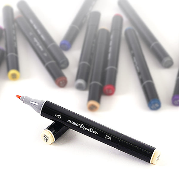 Dual Tip Marker Set (24-Colors)