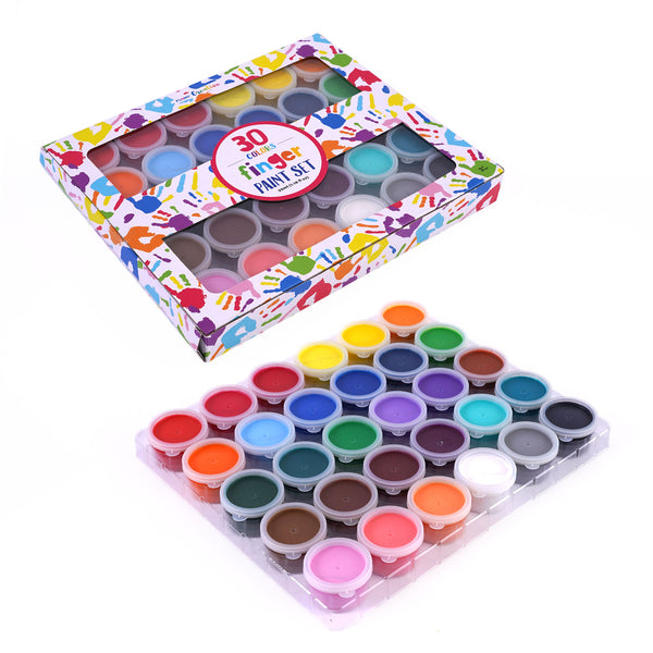 30Pk 35Ml Finger Paint Set