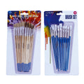 10Pk Brush Set, 2 Styles