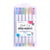 12Pcs Dual Tip Brush Marker In Reusable Pp Case