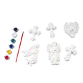 6Ct Paint Your Own Angels And Crosses With 6 Paint Pots And Paint Brush