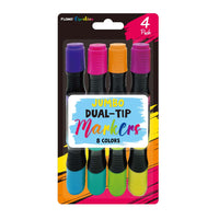 4Ct/8 Colors Jumbo Markers