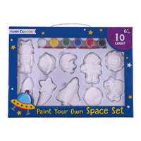 10Ct Paint Your Own Space Party Set With 6 Paint Pots And Paint Brush