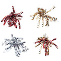Christmas-Metallic Swirl, 4 Styles