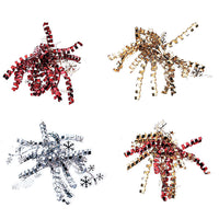 Christmas-Metallic Swirl, 4 Styles