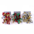 Christmas-4Pk Matte Curly With Stars
