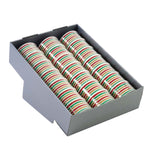 26 Yards 6-Channel 3-Color Christmas Metallic Curling Ribbon, In Pdq