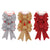2Pc 5.5" X 8" Mesh Glitter Bow, 3 Colors